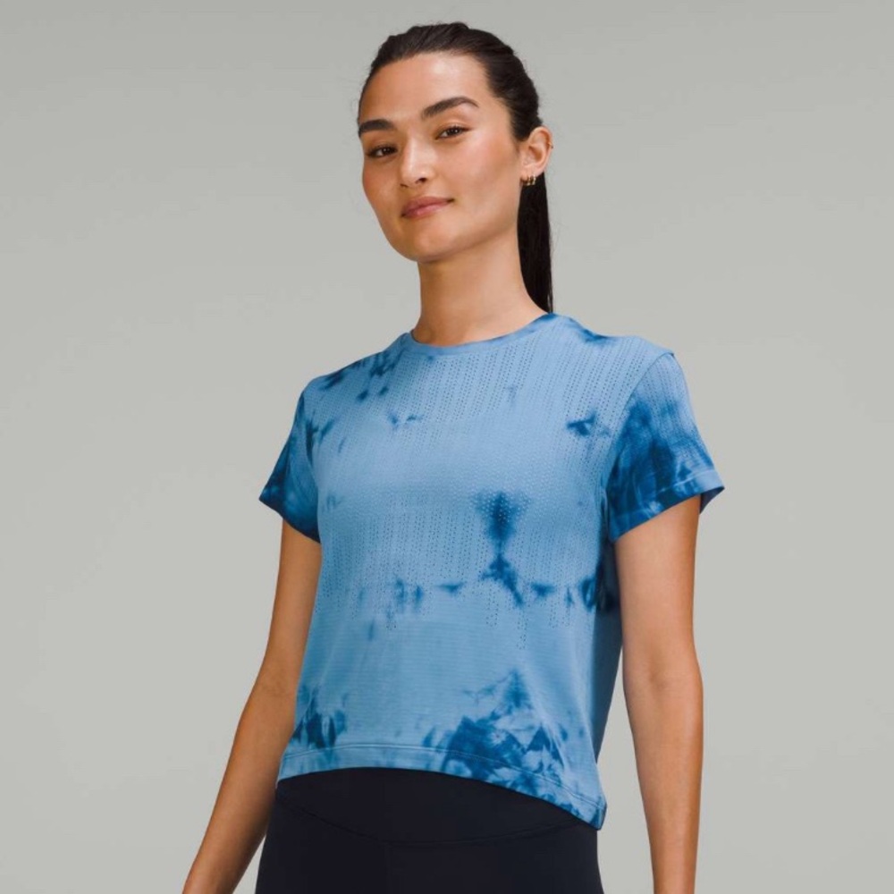 Lululemon Train to Be Short Sleeve Shirt